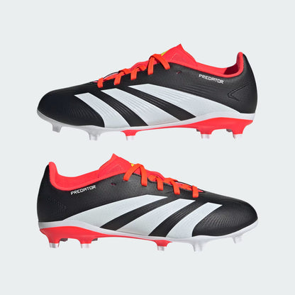 Predator League Firm Ground Kids Football Boots