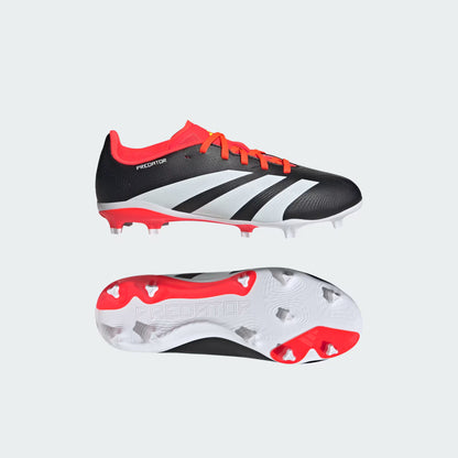 Predator League Firm Ground Kids Football Boots