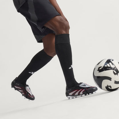 Predator Obsidian Strike Fold-Over Tongue Firm Ground Football Boots