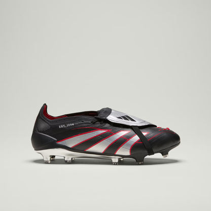 Predator Obsidian Strike Fold-Over Tongue Firm Ground Football Boots