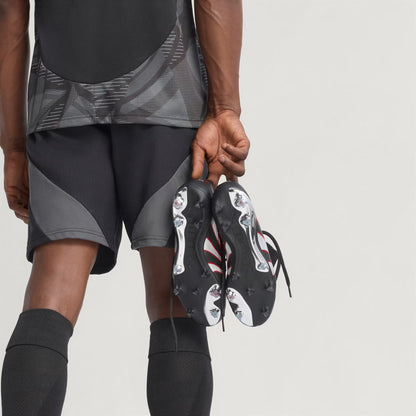 Predator Obsidian Strike Fold-Over Tongue Firm Ground Football Boots
