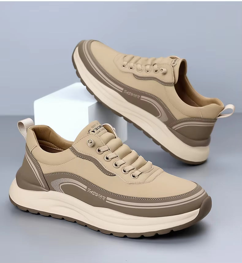 Men's Artificial Leather Waterproof Casual Shoes
