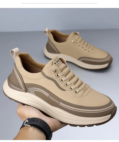 Men's Artificial Leather Waterproof Casual Shoes