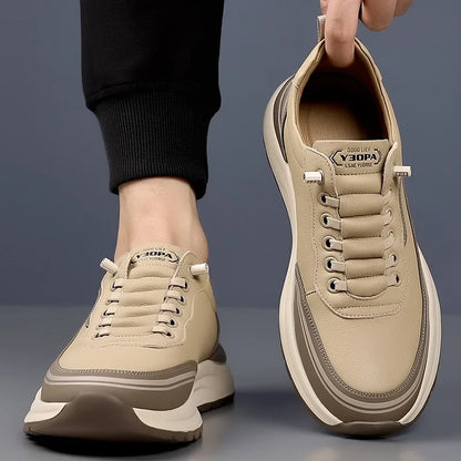 Men's Artificial Leather Waterproof Casual Shoes